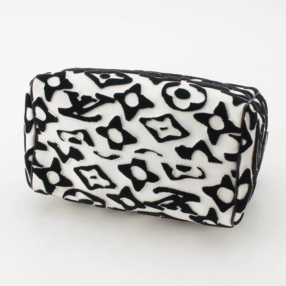 Louis Vuitton Urs Fischer Speedy Bandouliere Handbag White - Picture 5 of 10